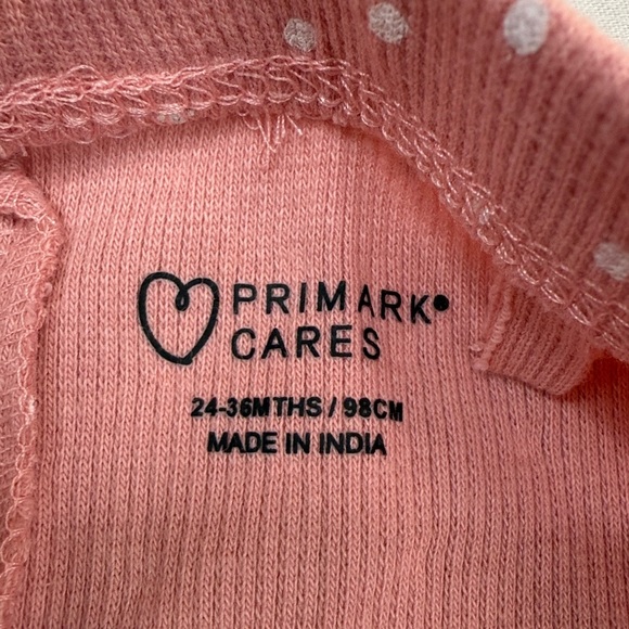 Primark - Pink Polka Dot Leggings - Picture 3 of 3